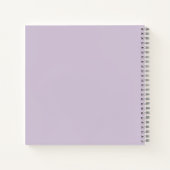 "Journal de Gratitude" Carnet spiral floral souple (Dos)