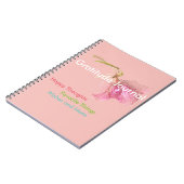 Journal de gratitude de carnet (Côté gauche)