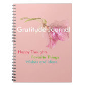 Journal de gratitude de carnet (Devant)