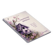 Journal de gratitude de la Maisonnette Violette Ru (Côté Droit)