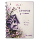 Journal de gratitude de la Maisonnette Violette Ru (Devant)