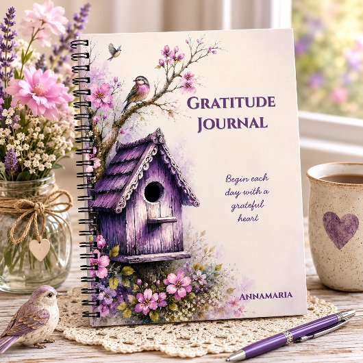 Journal de gratitude de la Maisonnette Violette Ru