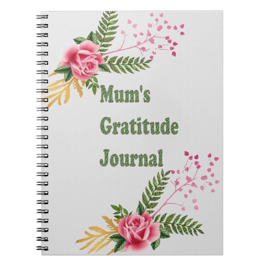 Journal de gratitude de maman (Devant)