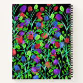 Journal de Gratitude des fleurs peintes à la main (Dos)