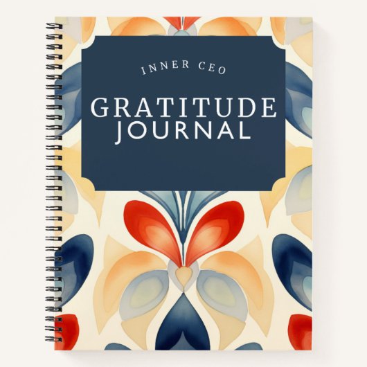 Journal de gratitude du PDG intérieur (Devant)