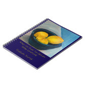 Journal de gratitude "Faire de la limonade" (Côté gauche)