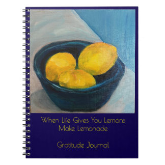 Journal de gratitude "Faire de la limonade"