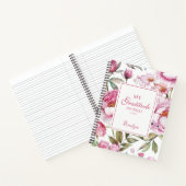 Journal de Gratitude Florale Rose (Intérieur)