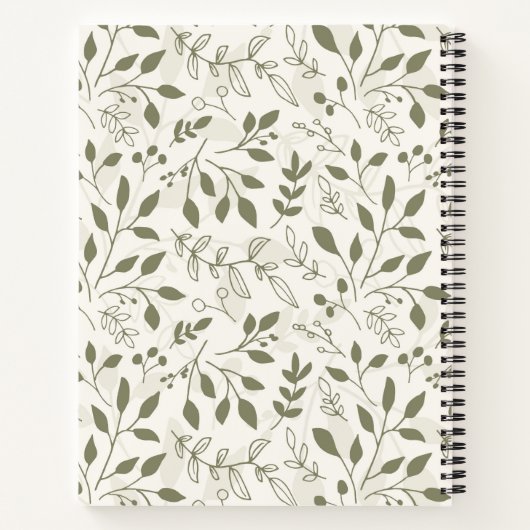 Journal de Gratitude moderne et moderne (Dos)