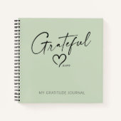 Journal de Gratitude moderne Grateful Heart Enk Sc (Devant)