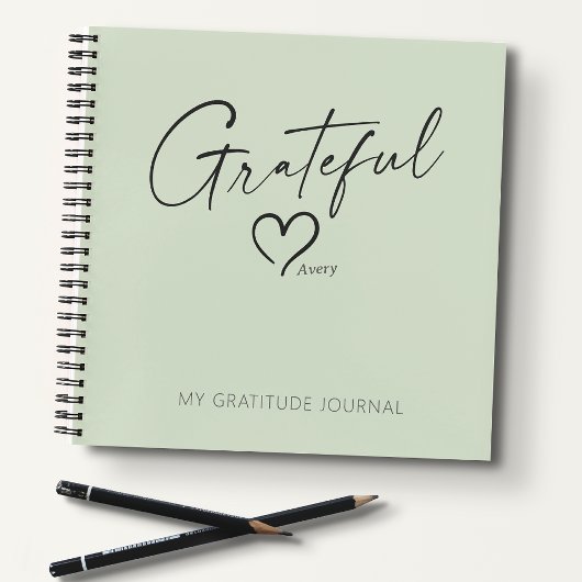 Journal de Gratitude moderne Grateful Heart Enk Sc