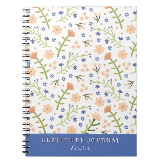 Journal de gratitude personnalisé (Devant)