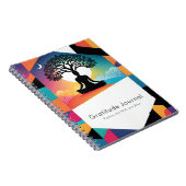 Journal de Gratitude Personnalisée Colorée (Côté Droit)