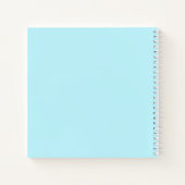 Journal de Gratitude personnalisée Dusty Blue (Dos)