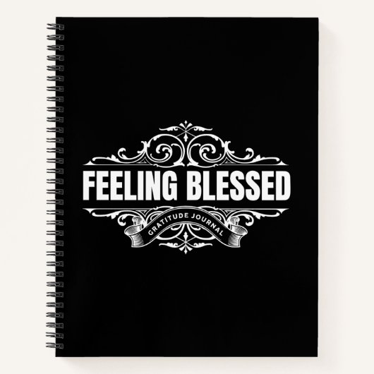 Journal de gratitude Sentiment de bénédiction (Devant)