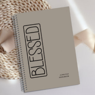 Journal de Gratitude simple personnalisé