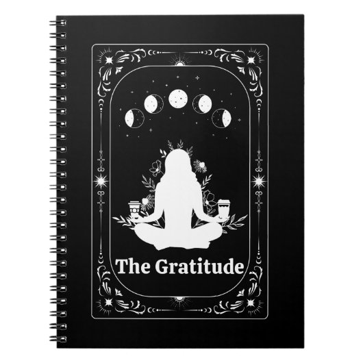 Journal de gratitude Tarot Yoga Café Astrologie Ca (Devant)