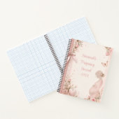 Journal de grossesse Elegant Pink Rosebuds (Intérieur)