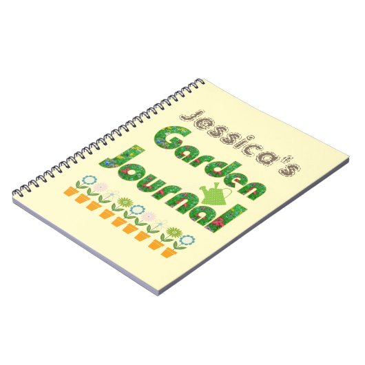 Journal de jardin (Côté gauche)