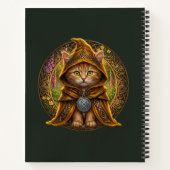 Journal de jardin de fleurs coupées Botanique Chat (Dos)