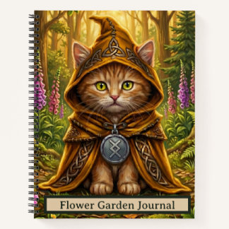 Journal de jardin de fleurs coupées Botanique Chat