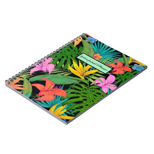 Journal de jardin et carnet de notes à spirale de (Côté gauche)