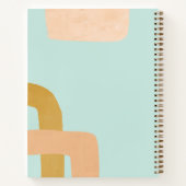 Journal de jardin moderne abstrait pour plantes d' (Dos)