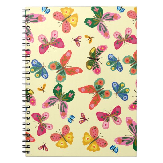 Journal de jardin papillon coloré (Devant)