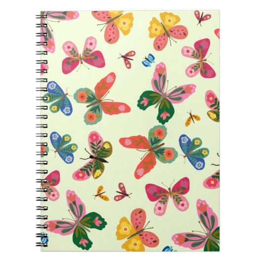 Journal de jardin papillon coloré (Devant)
