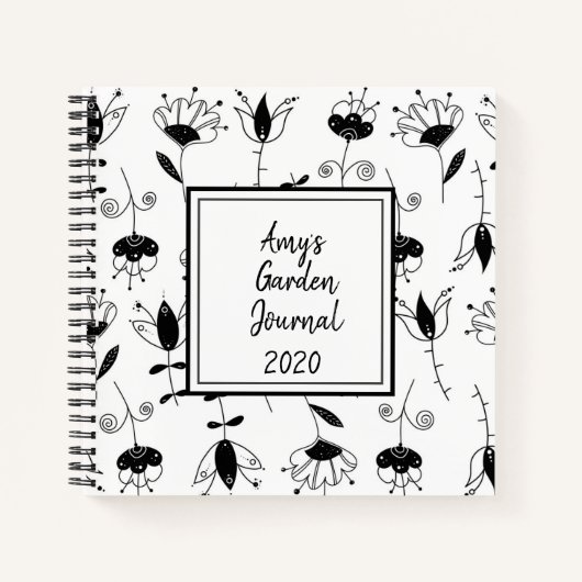 Journal de jardin personnalisé (Devant)