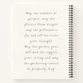 Journal de jardinage (Dos)