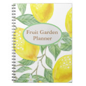 Journal de jardinage de citron (Devant)