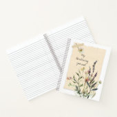 Journal de jardinage des fleurs pressées (Intérieur)