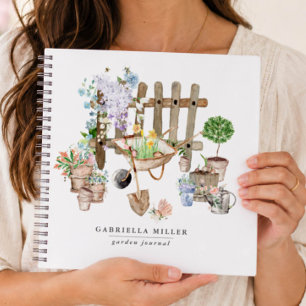 Journal de jardinage personnalisé et fantaisiste