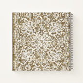 Journal de Jardinier Vintage Toile de Jute Dentell (Dos)