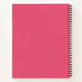 Journal de jour rose (Dos)