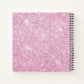 Journal de l’écrivain de Parties scintillant rose  (Dos)