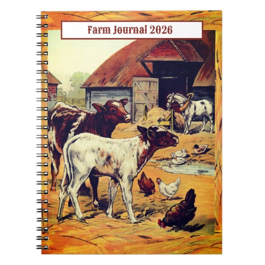 Journal de la ferme 2026 (Devant)