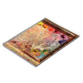 Journal de la palette de l'artiste de peinture (Côté gauche)