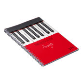 Journal de la pratique du piano rouge (Côté Droit)