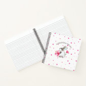 Journal de lapin lapin d'aquarelle personnalisé (Intérieur)