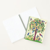 Journal de l'arbre de vie avec oiseaux et fleurs (Intérieur)