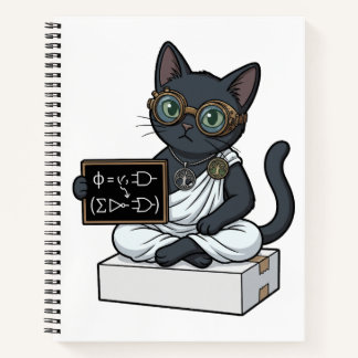 Journal de l'école de droit Lady Justice Black Cat