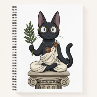 Journal de l'école de droit Lady Justice Black Cat