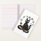 Journal de l'école de droit Lady Justice Black Cat (À l'intérieur)