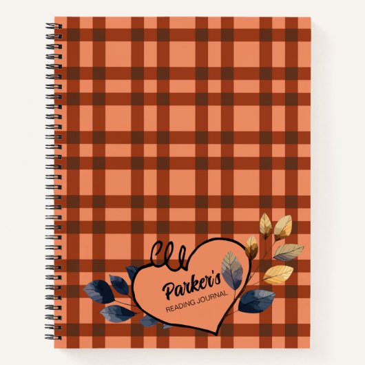 Journal de lecture cardiaque personnalisé (Devant)