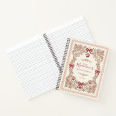 Journal de lecture personnalisé avec monogramme po (Intérieur)