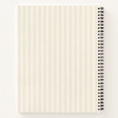 Journal de lecture personnalisé avec monogramme po (Dos)