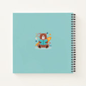 Journal de lecture personnalisé de l'ours mou (Dos)