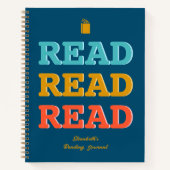 Journal de lecture personnalisé des amateurs de li (Devant)